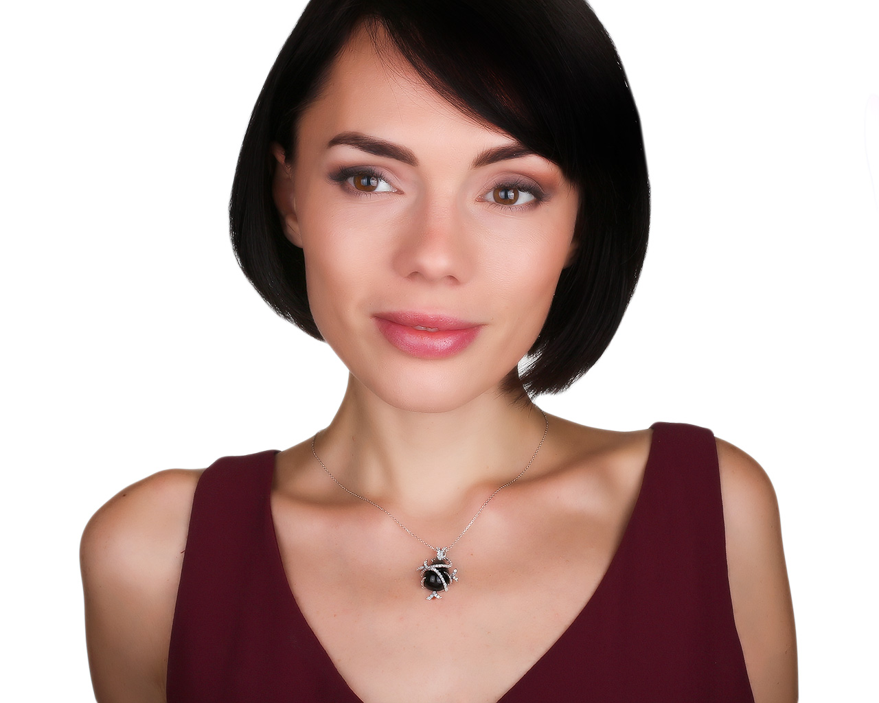 Оригинальный золотой кулон с бриллиантами 0.70ct Arte Diore