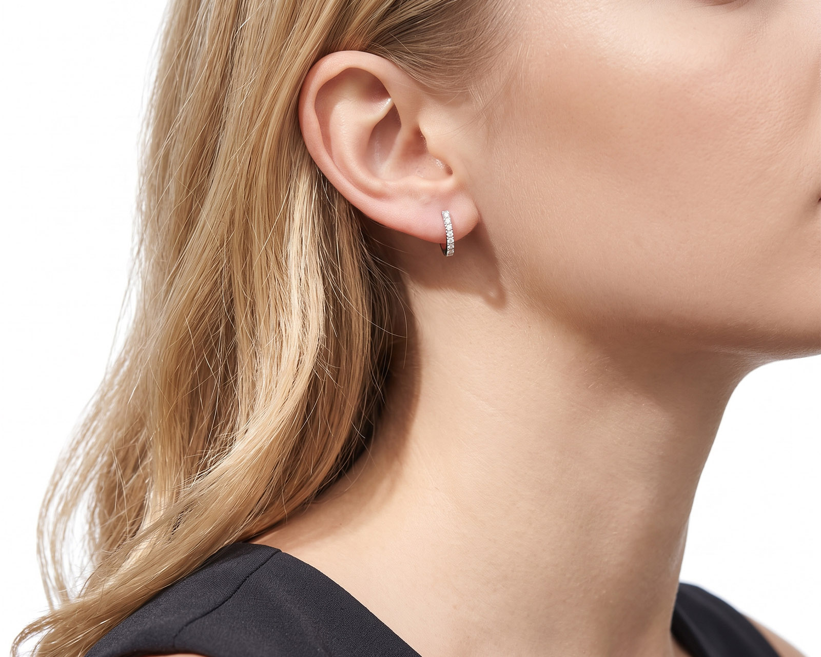 Оригинальные золотые серьги с бриллиантами 0.62ct Garrard