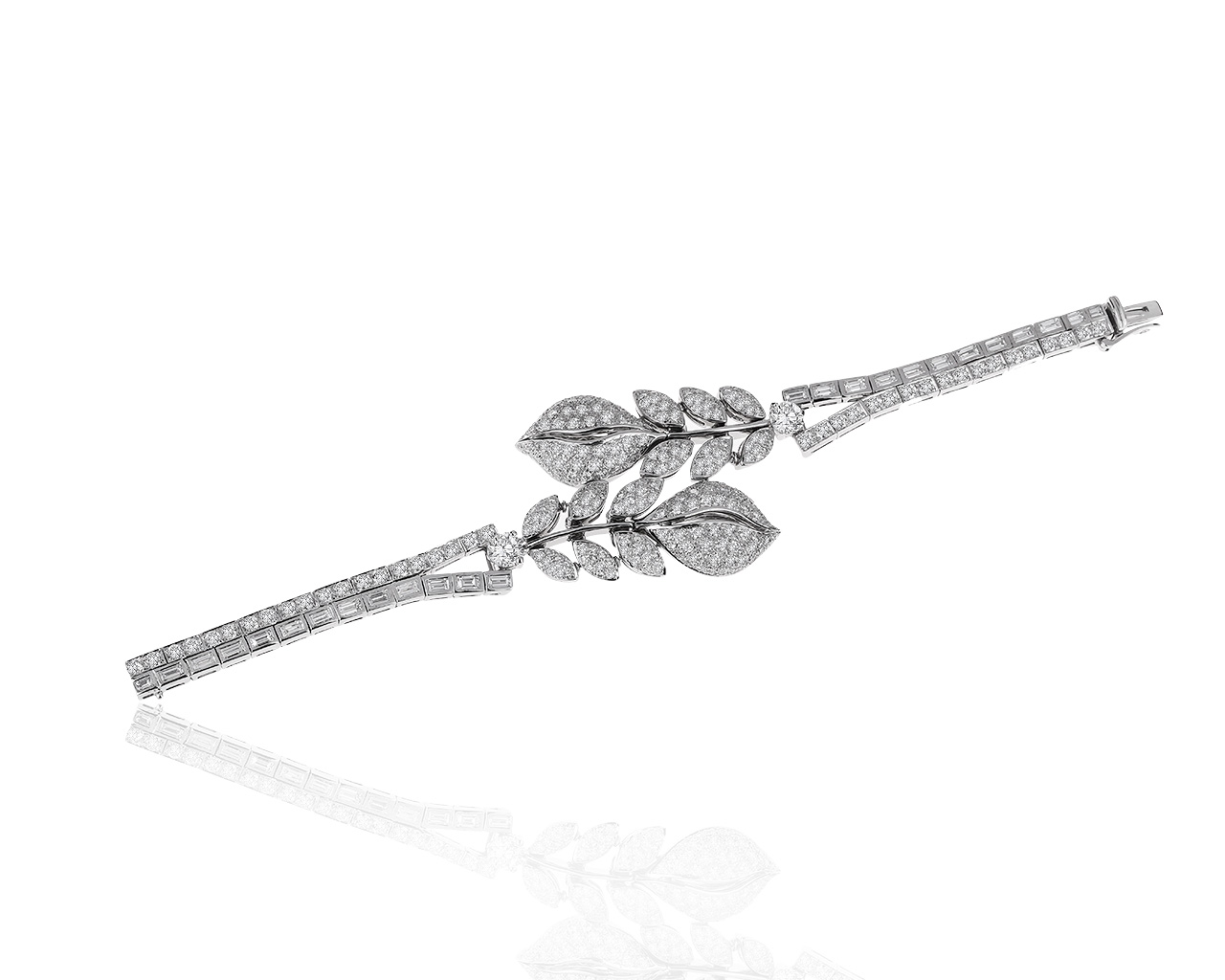 Оригинальный золотой браслет с бриллиантами 6.27ct Mouawad 160320/5