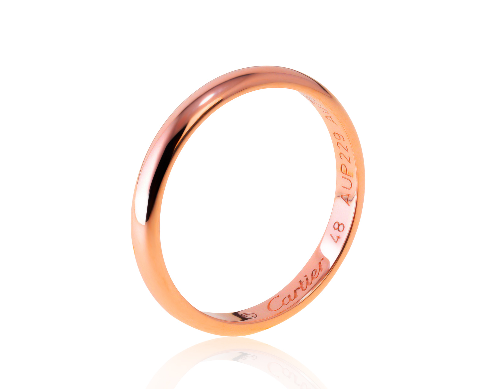 Оригинальное золотое кольцо Cartier 1895 130921/6