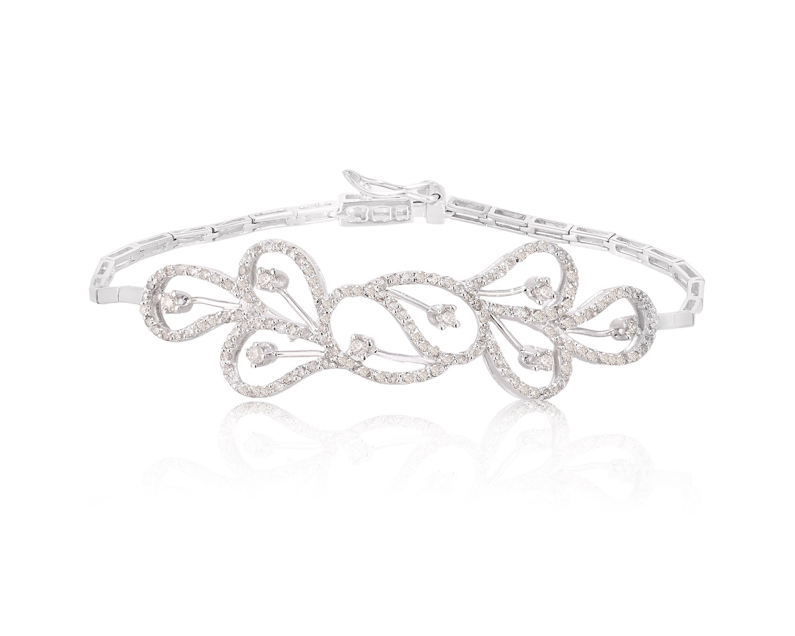 Золотой браслет с бриллиантами 0.86ct 291225/4