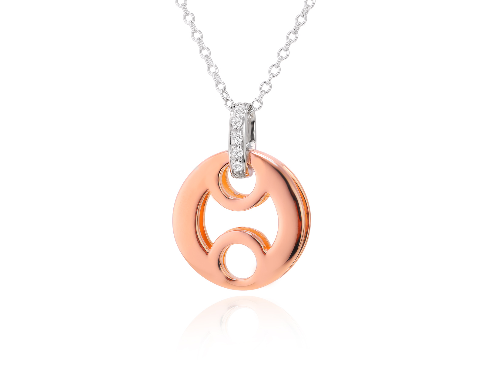 Оригинальный золотой кулон с рубином 0.01ct Roberto Coin 041124/4 Оригинальный золотой кулон с рубином 0.01ct Roberto Coin 041124/4