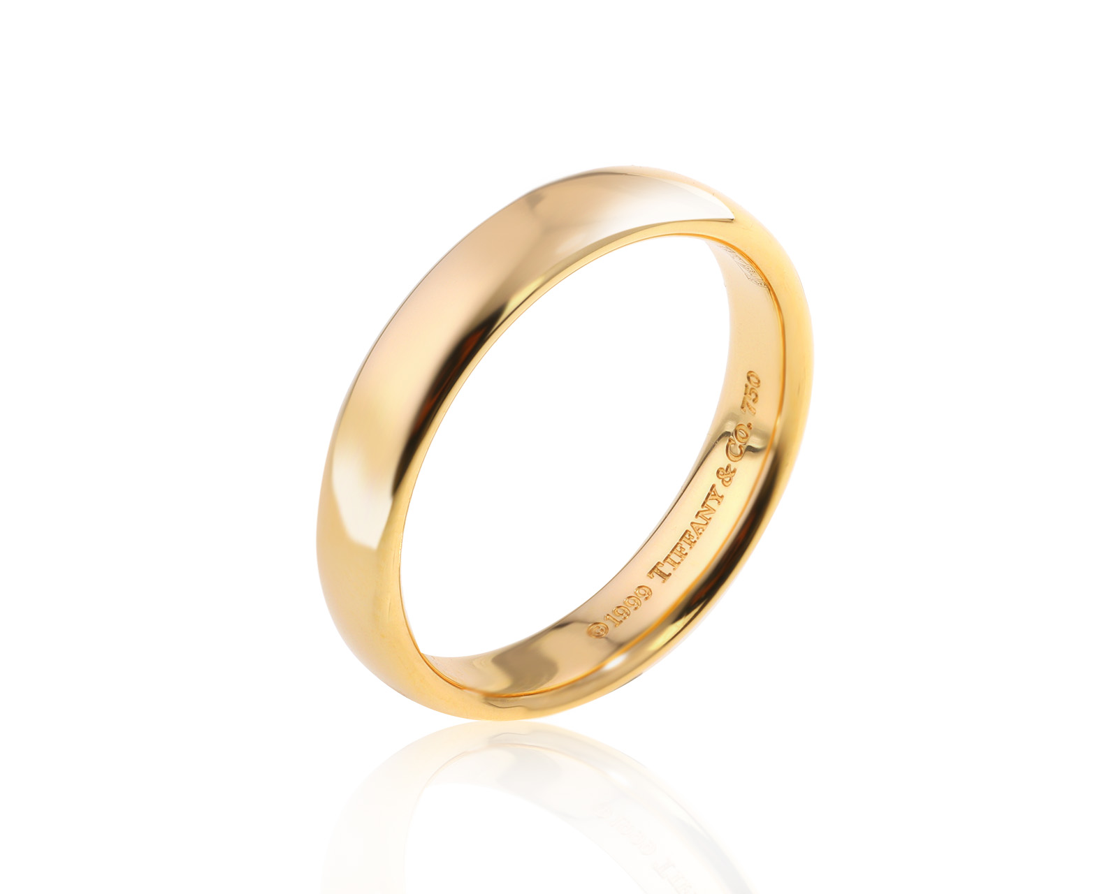 Оригинальное золотое кольцо Tiffany&Co 030624/1