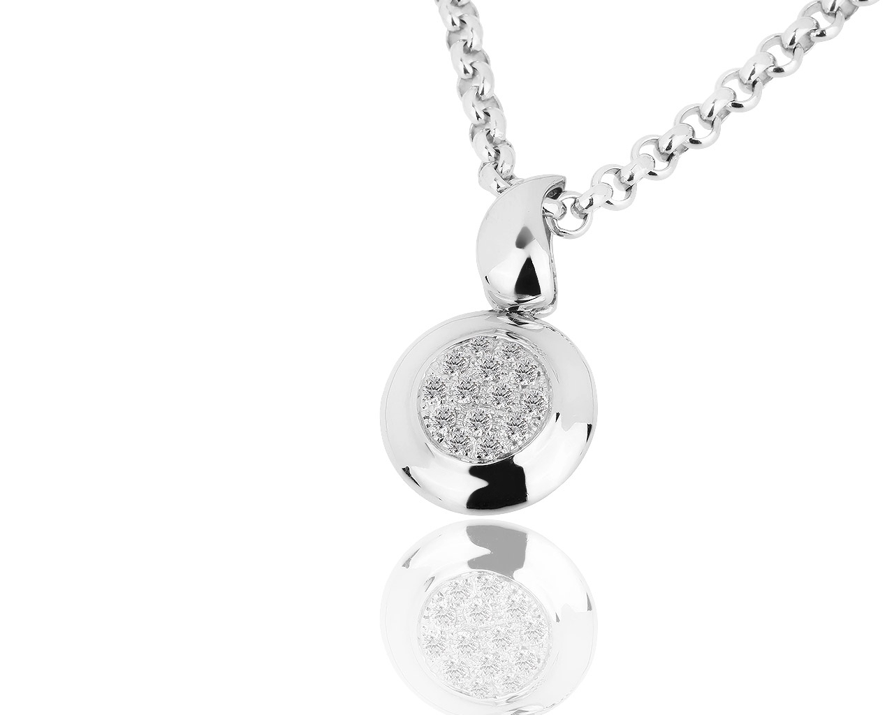 Оригинальная золотая подвеска с бриллиантами 0.53ct Tamara Comolli 141016/4