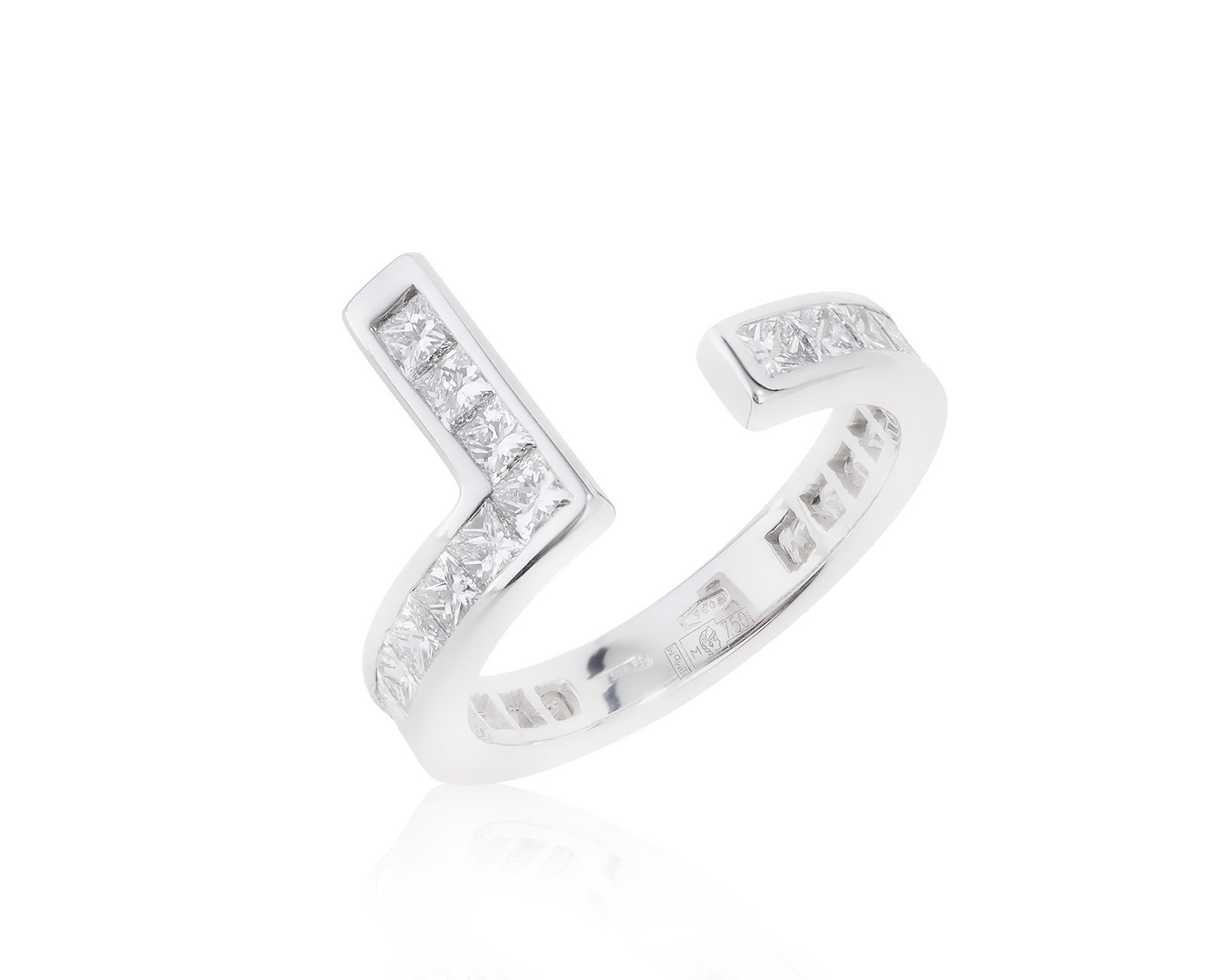 Оригинальное золотое кольцо с бриллиантами 1.20ct Gucci 220622/10