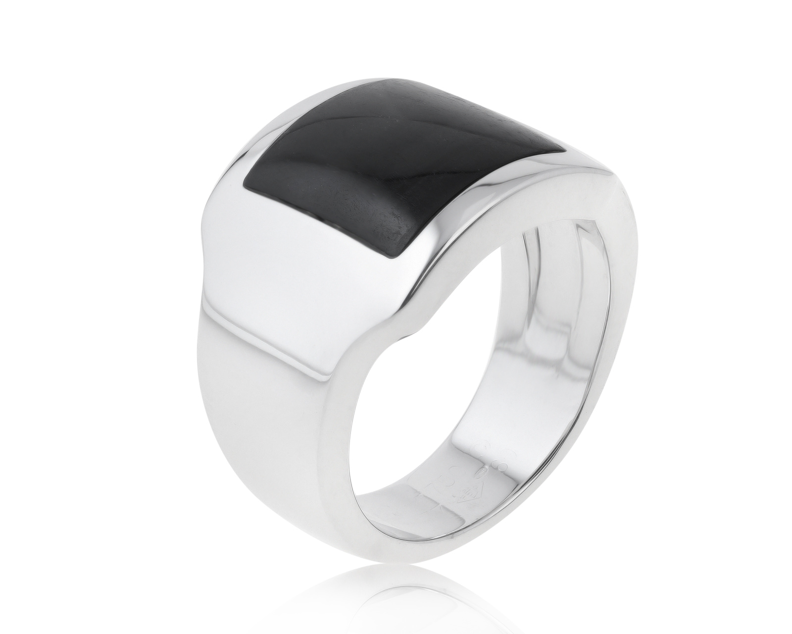 Оригинальное золотое кольцо с соколиным глазом 3.51ct Cartier Santos De Cartier 160320/7