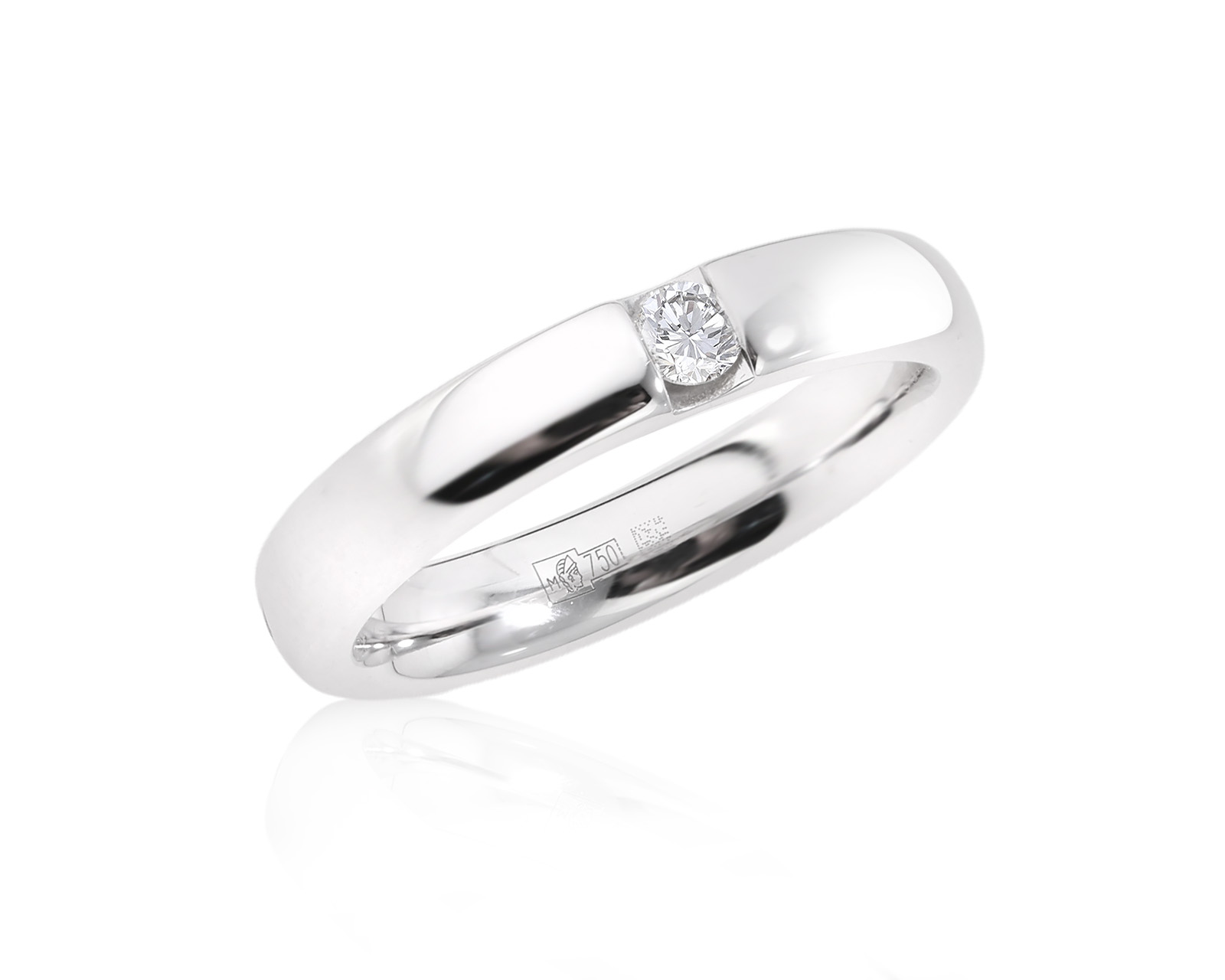 Оригинальное золотое кольцо Damiani Veramore