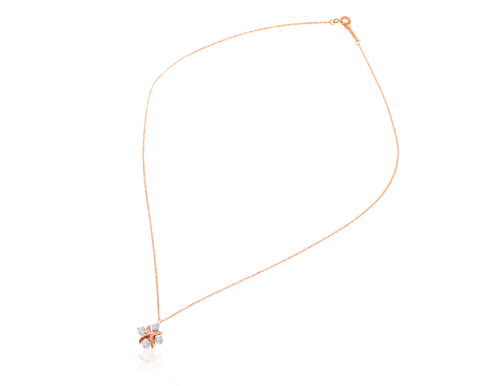 Оригинальный золотой кулон Tiffany&Co Schlumberger Lynn