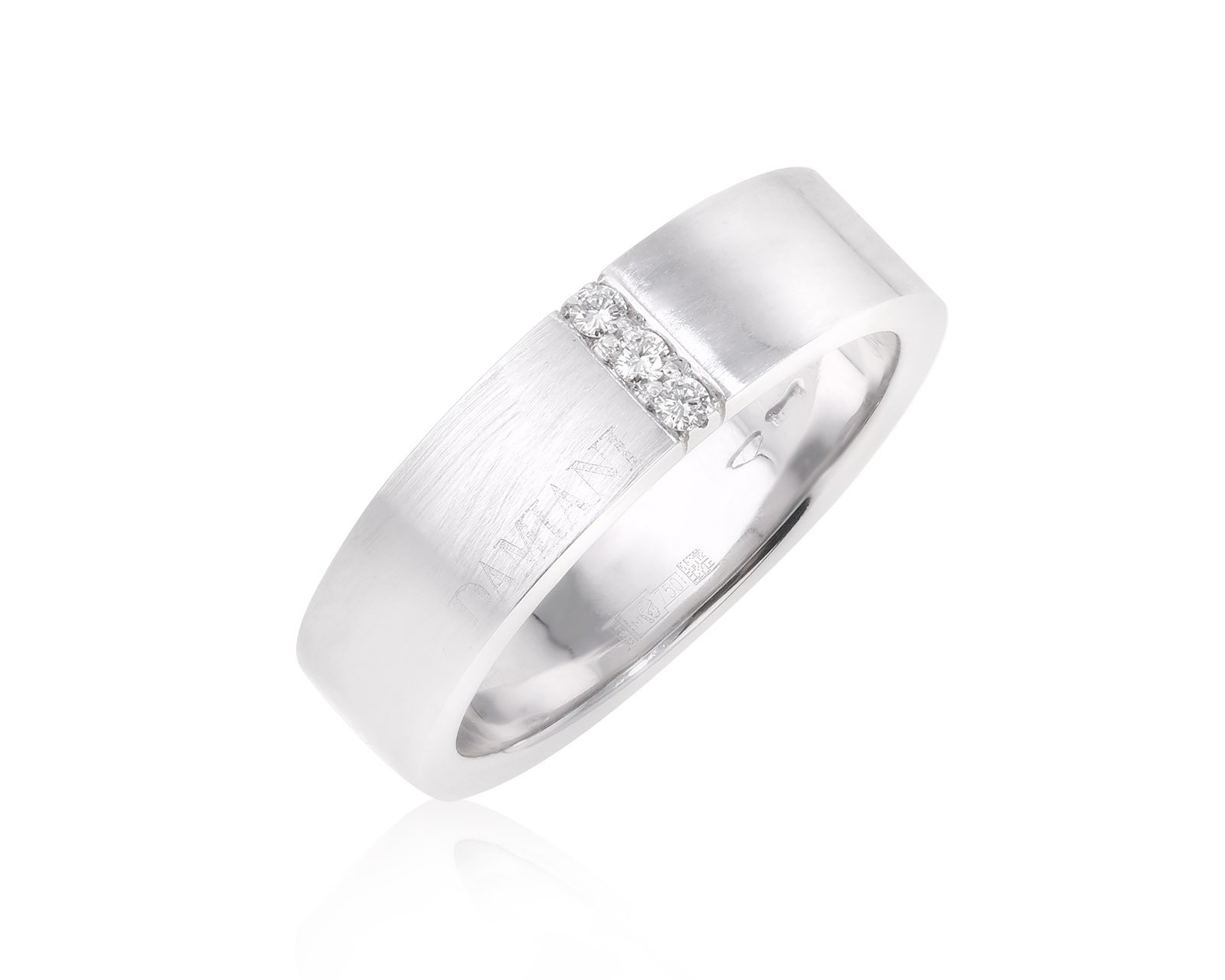 Оригинальное золотое кольцо с бриллиантами 0.06ct Damiani 031224/9 Оригинальное золотое кольцо с бриллиантами 0.06ct Damiani 031224/9