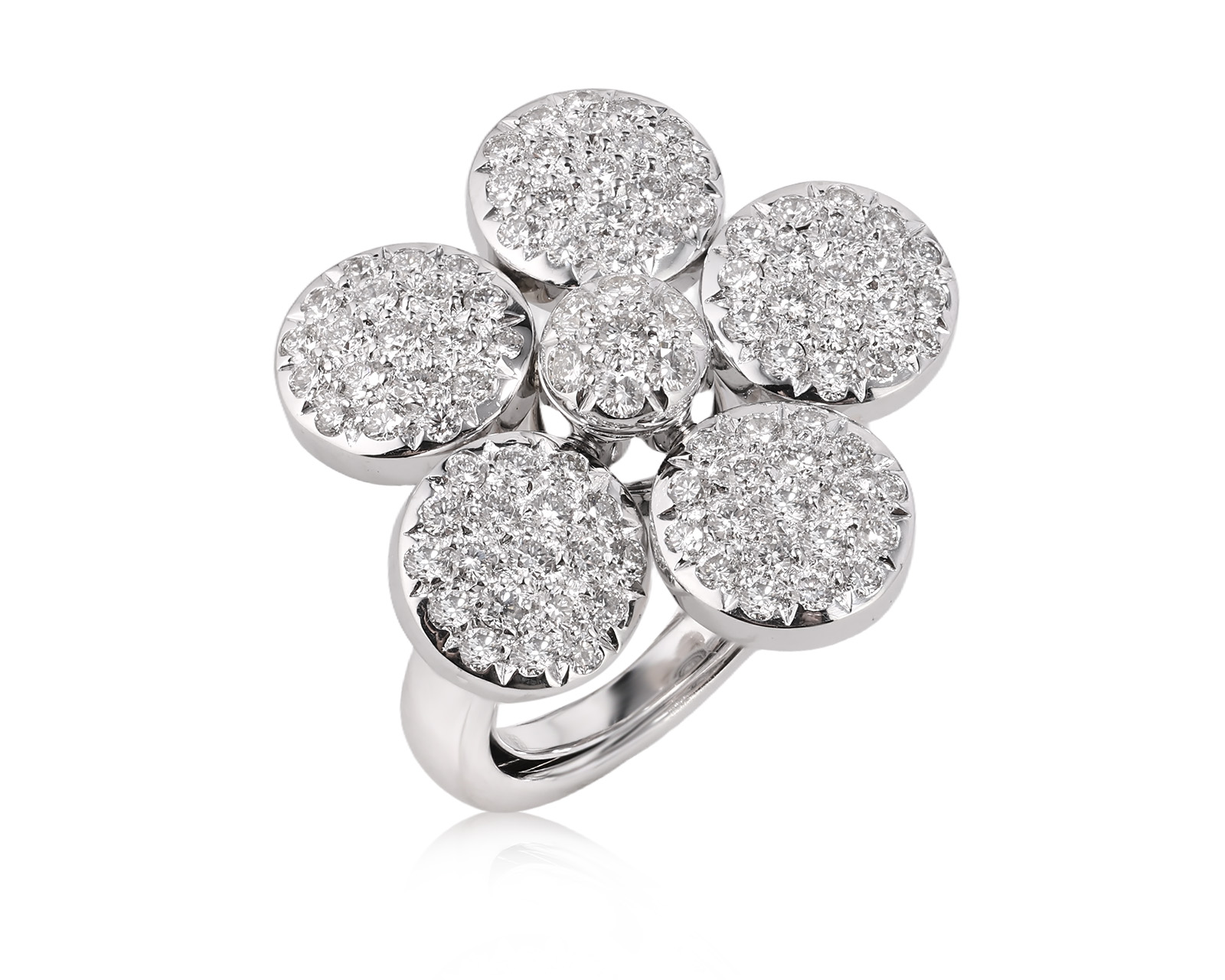 Оригинальное золотое кольцо с бриллиантами 1.83ct Ralf Diamonds 170326/1
