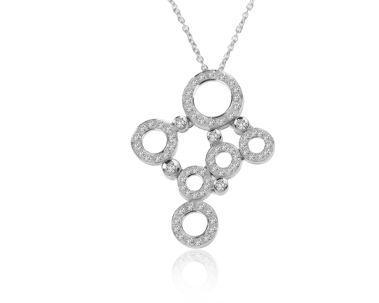 Оригинальный золотой кулон с бриллиантами 0.61ct Unicorno 170720/2