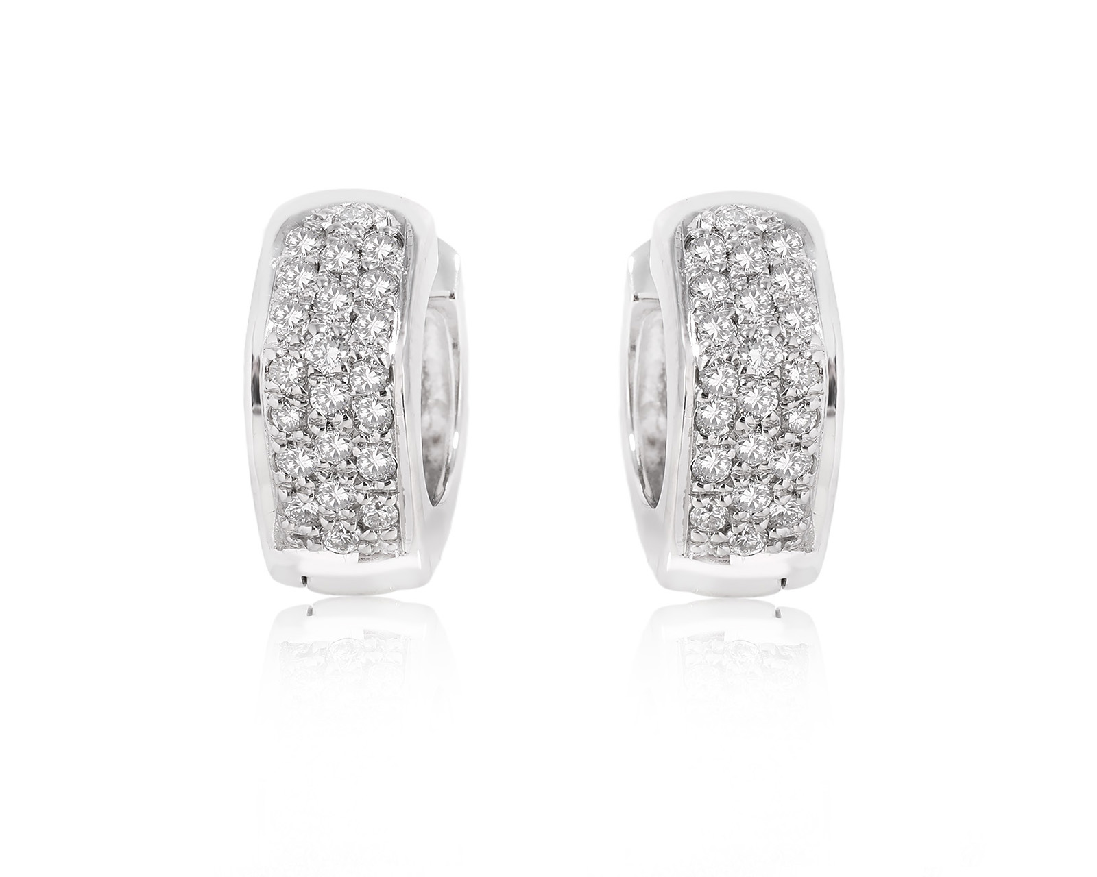 Оригинальные золотые серьги с бриллиантами 0.52ct Roberto Coin 080225/3 Оригинальные золотые серьги с бриллиантами 0.52ct Roberto Coin 080225/3