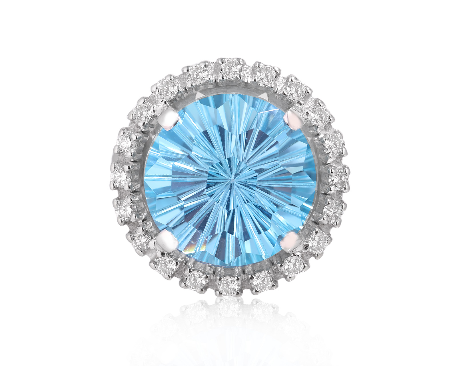 Оригинальное золотое кольцо с топазом 11.51ct Art Auro