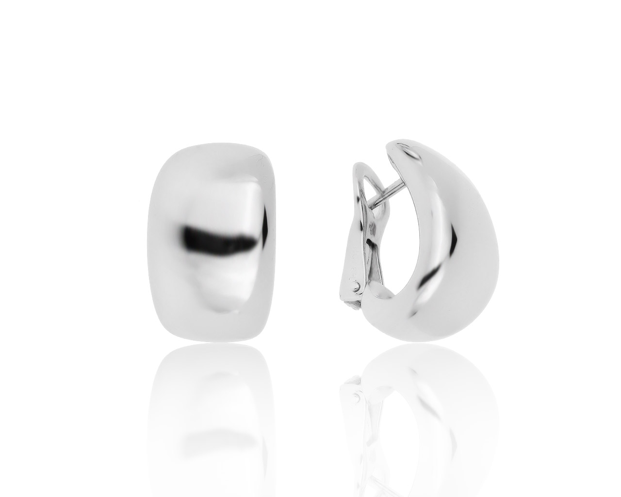 Оригинальные золотые серьги Cartier