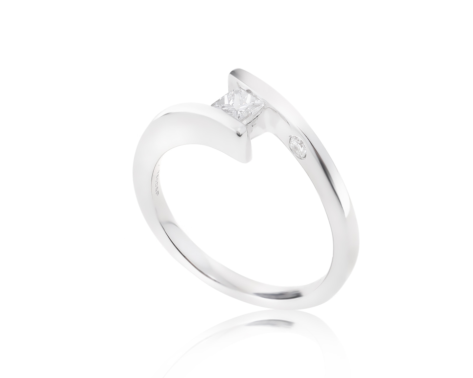 Золотое кольцо с бриллиантами 0.29ct 190224/47