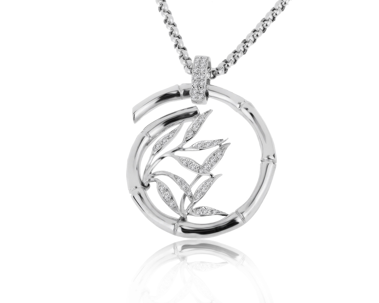 Оригинальный золотой кулон с бриллиантами 0.36ct Carrera y Carrera