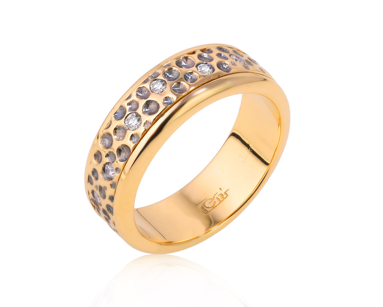 Оригинальное золотое кольцо с бриллиантами 0.18ct Jewellery Theatre 290825/4