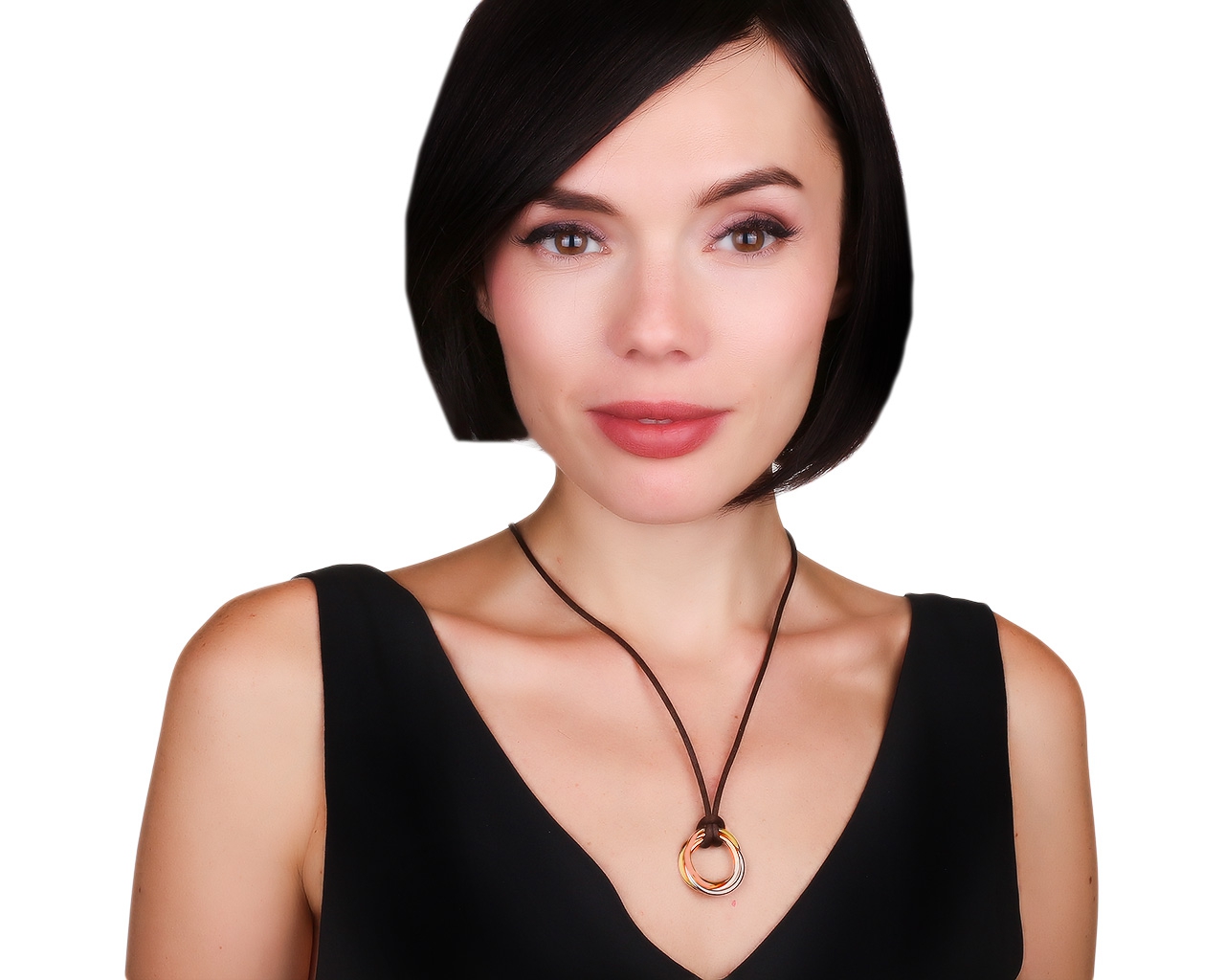 Оригинальный золотой кулон Cartier