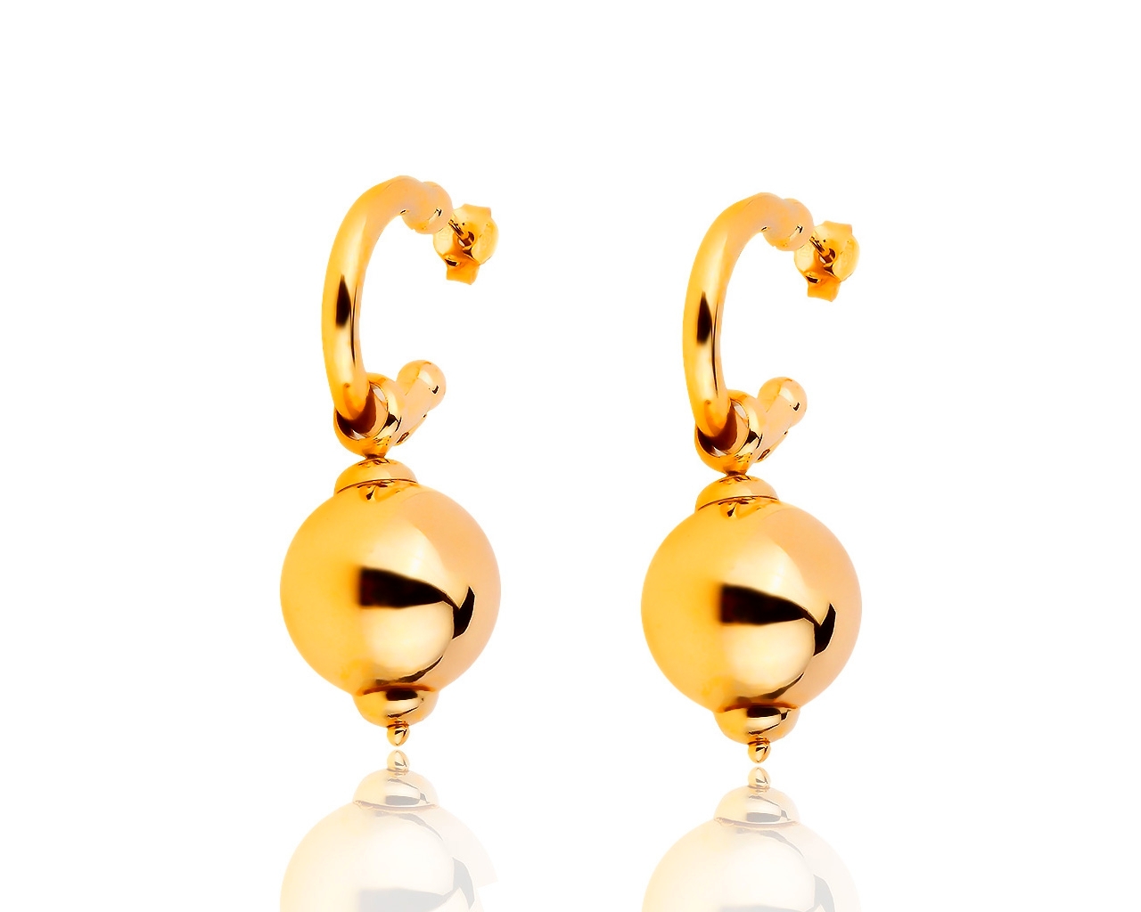 Итальянские золотые серьги 010719/20