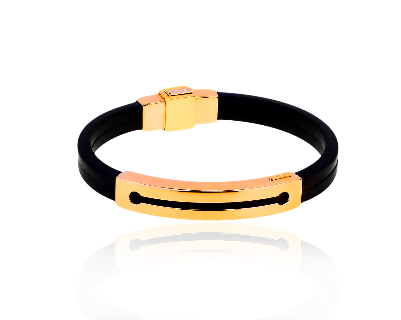 Внушительный золотой браслет Baraka