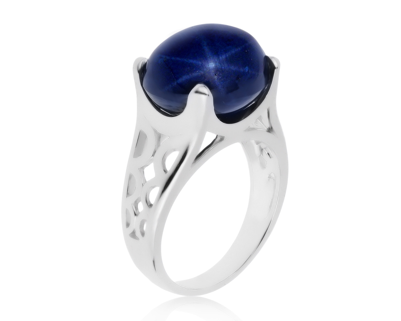 Прелестное золотое кольцо с сапфиром 17.96ct 090920/12