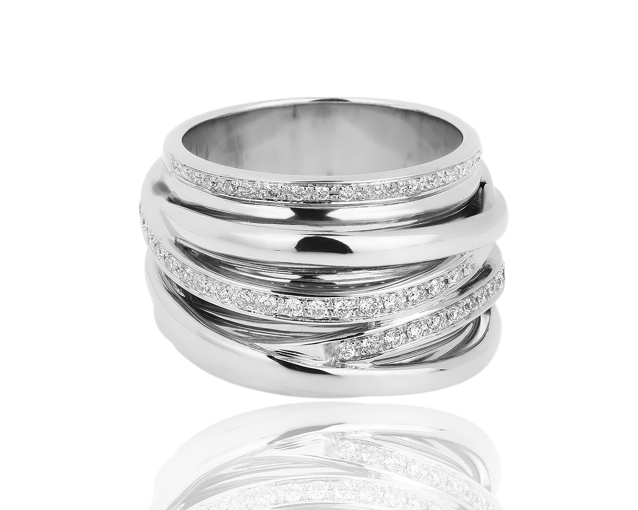 Изысканное золотое кольцо с бриллиантами 0.20ct Изысканное золотое кольцо с бриллиантами 0.20ct