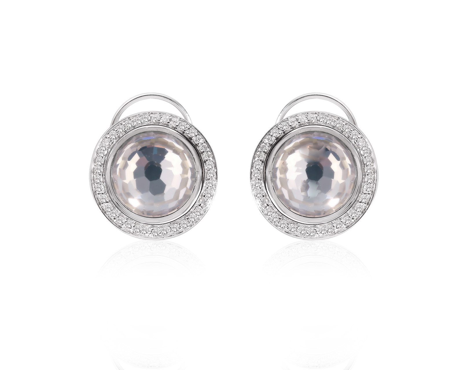 Оригинальные золотые серьги с сапфирами 10.80ct Giovanni Ferraris 060226/2