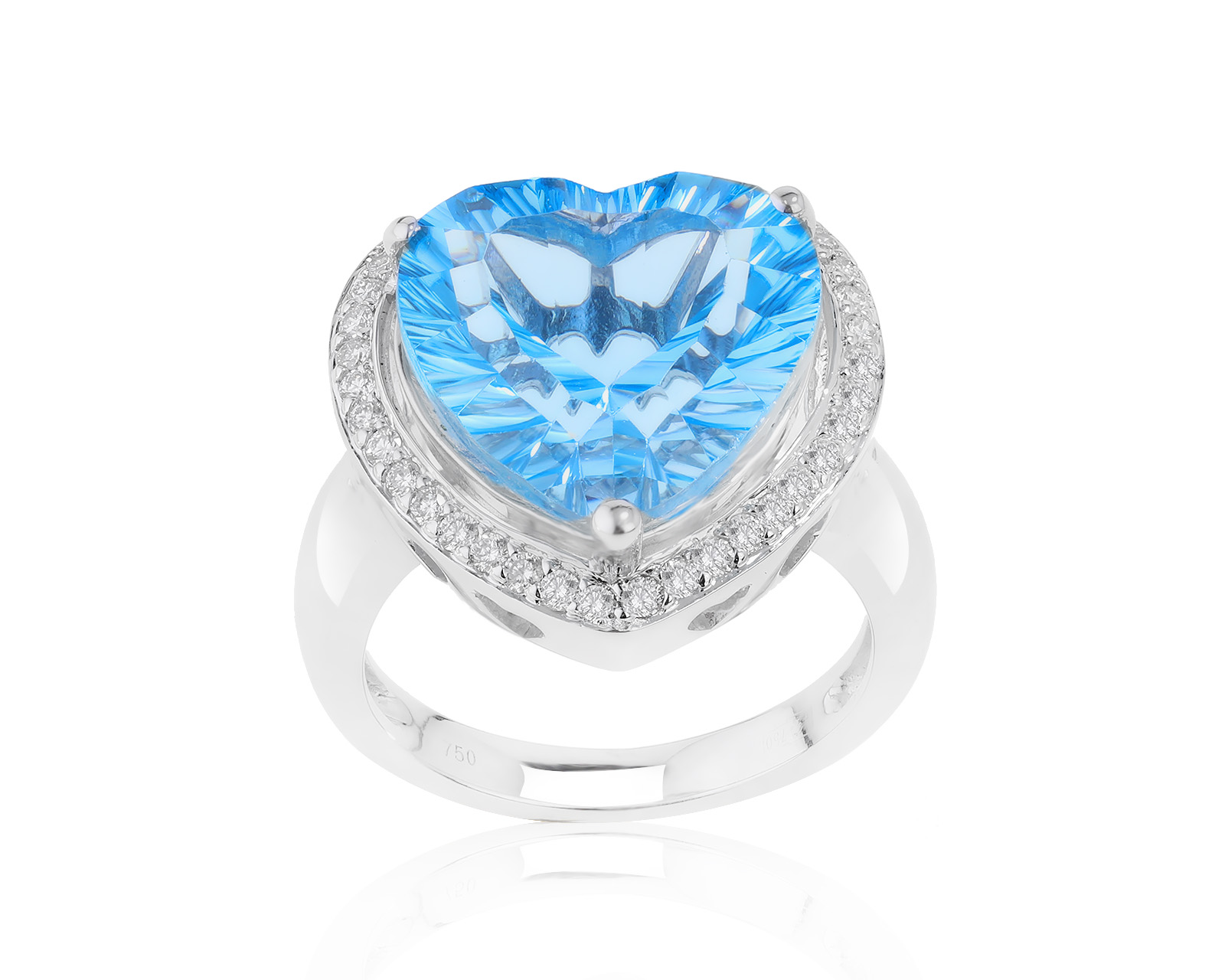 Королевское золотое кольцо с топазом 11.00ct 110222/1