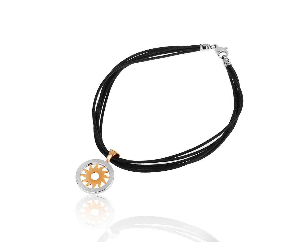 Оригинальный золотой кулон Bvlgari