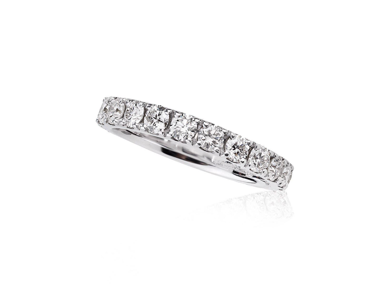 Золотое кольцо с бриллиантами 1.19ct