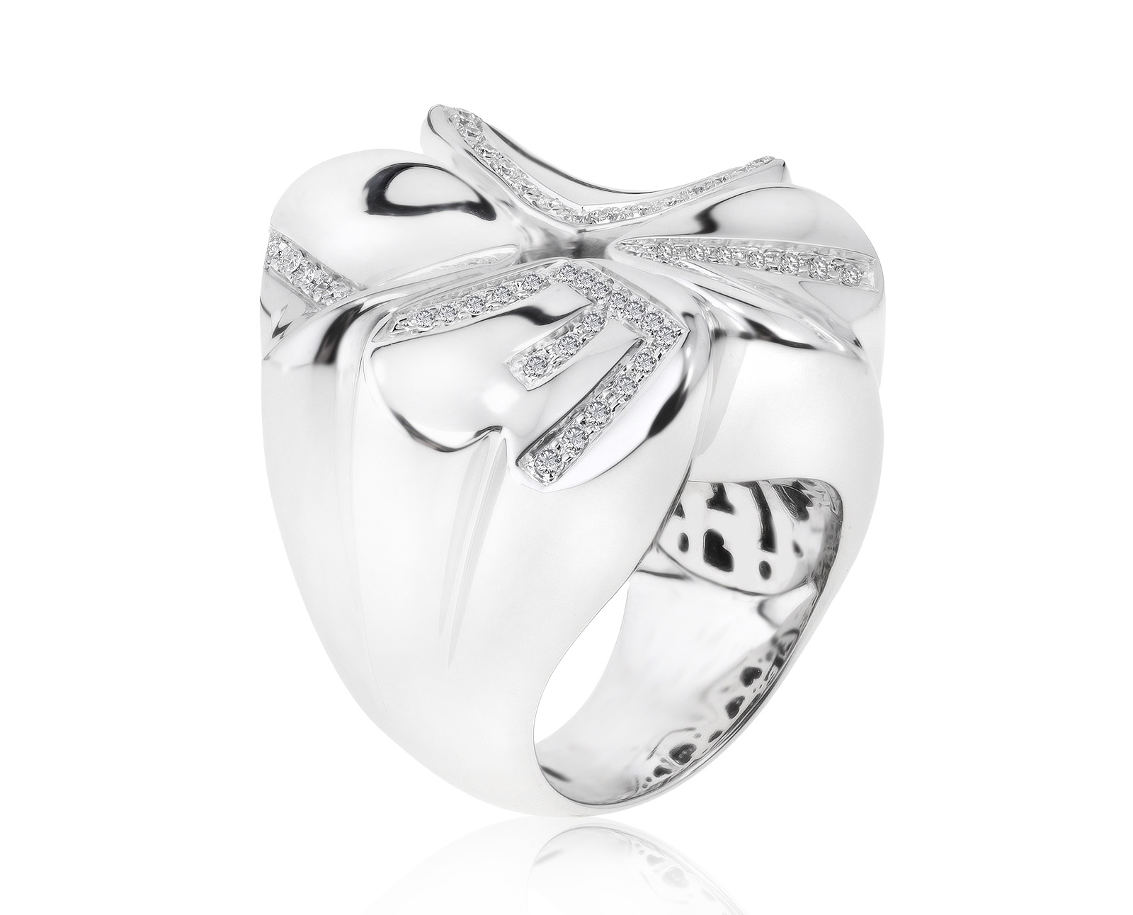 Оригинальное золотое кольцо с бриллиантами 0.77ct Pasquale Bruni Love 120921/1 Оригинальное золотое кольцо с бриллиантами 0.77ct Pasquale Bruni Love 120921/1