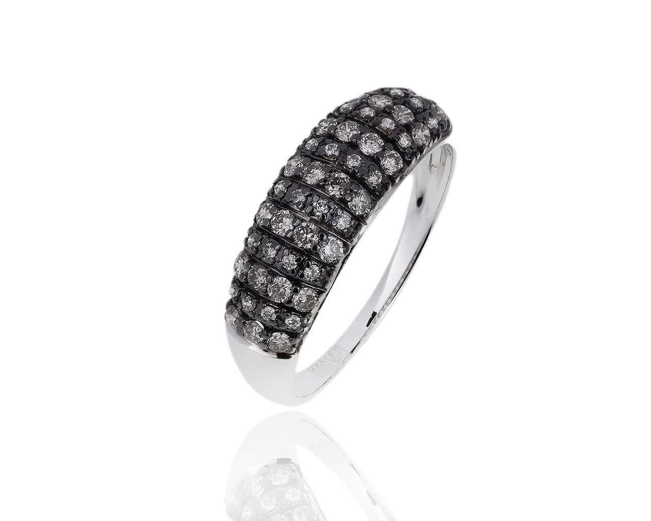Изящное золотое кольцо с коньячными бриллиантами 0.50ct 030419/5 Изящное золотое кольцо с коньячными бриллиантами 0.50ct 030419/5