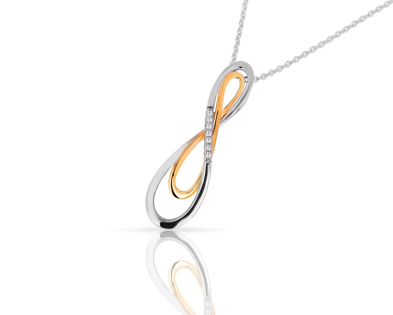 Изящный золотой кулон с бриллиантами Bernhard H. Mayer 280318/3