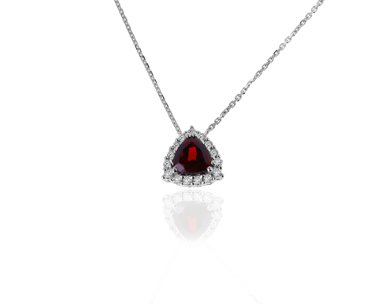 Оригинальный золотой кулон с гранатом 0.75ct Mauro Conti 070320/2 Оригинальный золотой кулон с гранатом 0.75ct Mauro Conti 070320/2