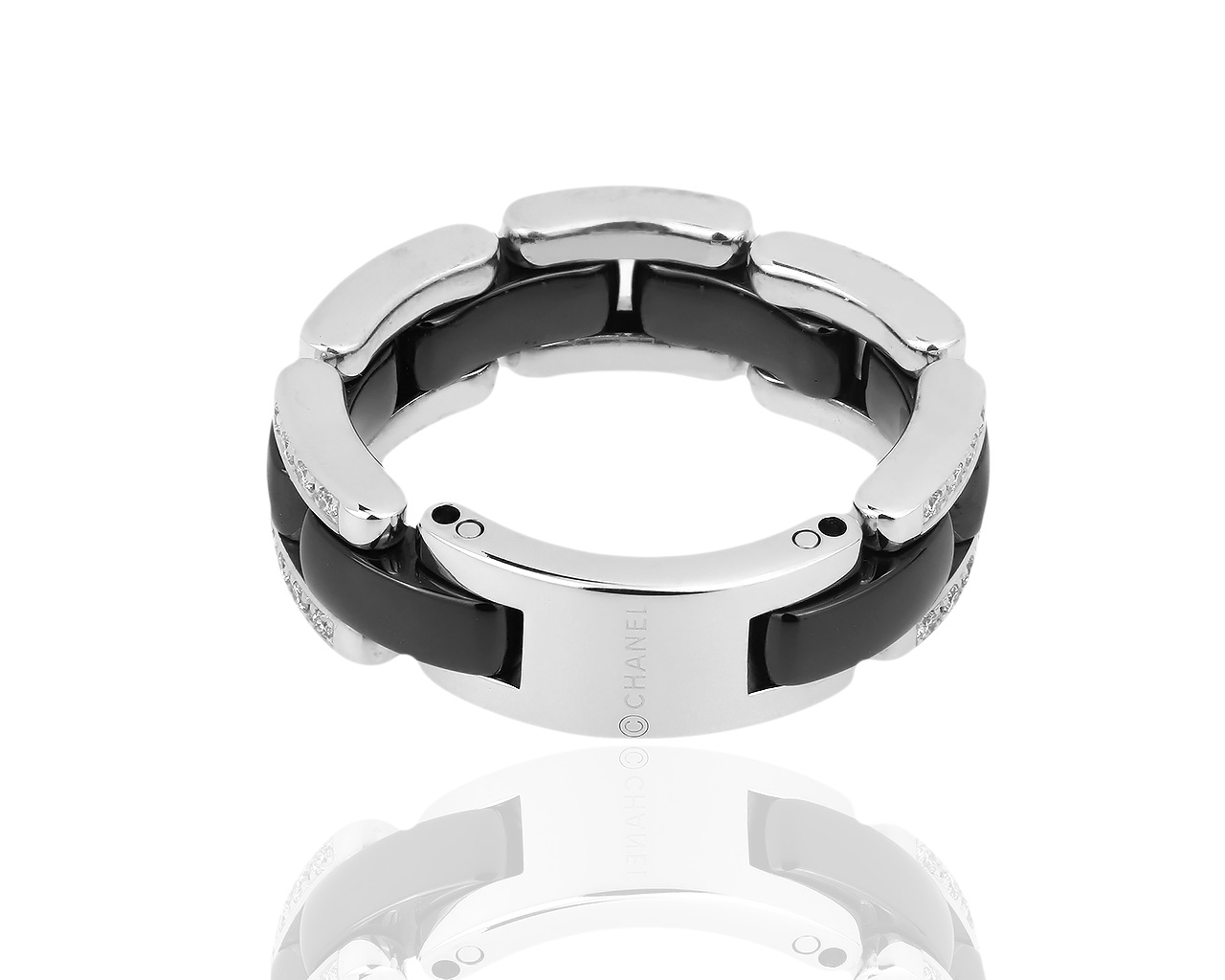 Прекрасное кольцо с бриллиантами 0.17ct Chanel Ultra