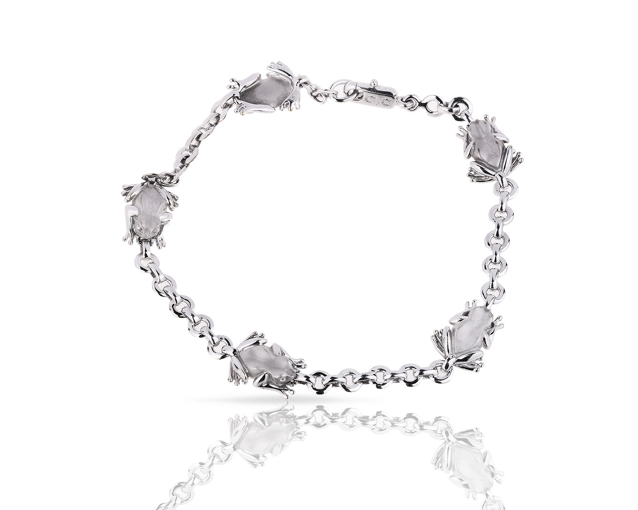 Очаровательный золотой браслет Carrera y Carrera Frog 260618/3