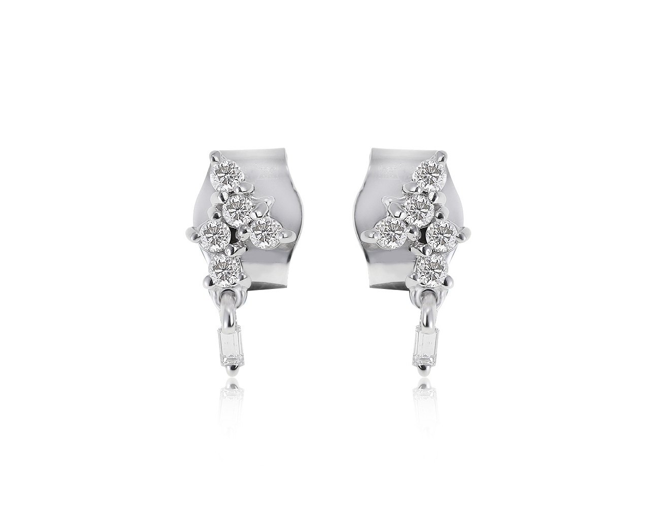 Оригинальные золотые серьги с бриллиантами 0.21ct H.Stern 120221/7