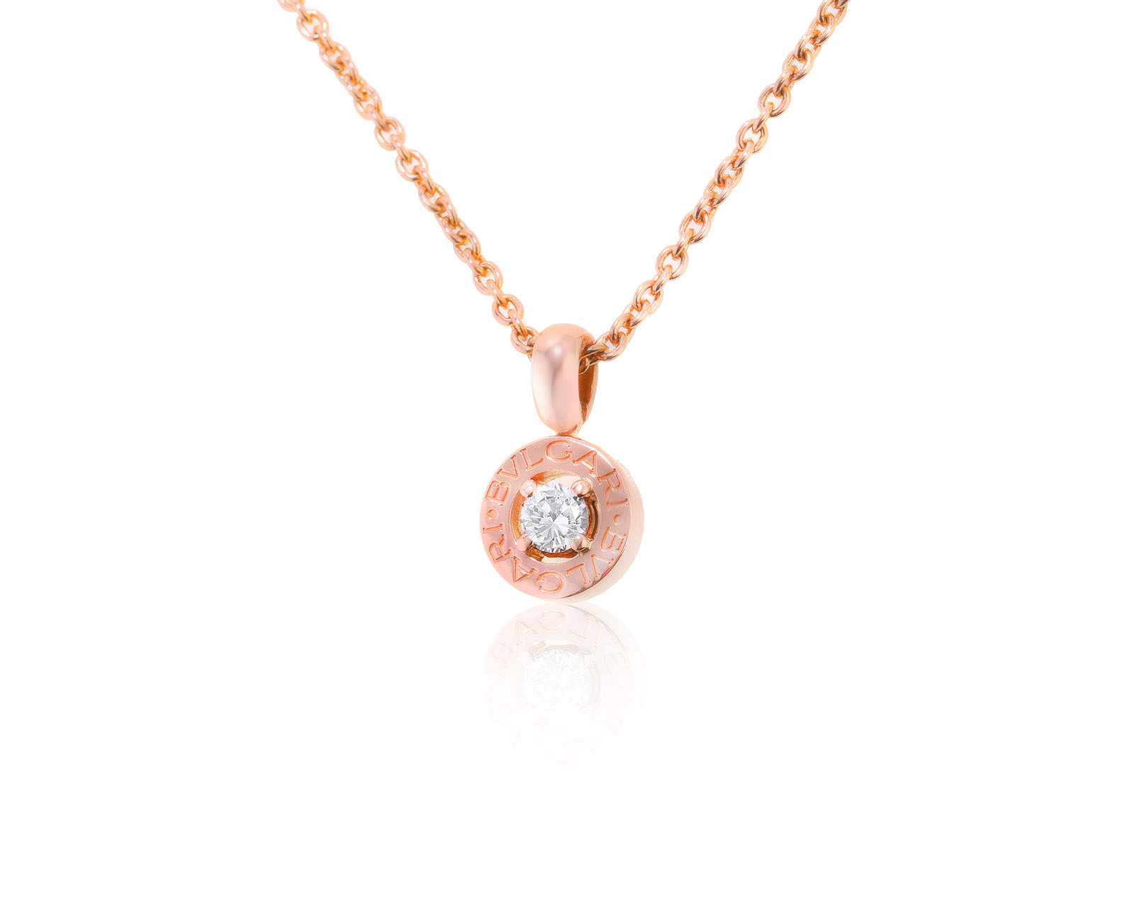 Оригинальное золотое колье Bvlgari 100822/18