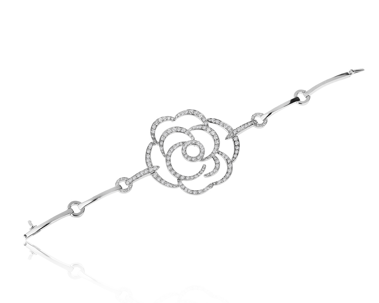 Оригинальный золотой браслет с бриллиантами 4.30ct Luca Carati 070818/4 Оригинальный золотой браслет с бриллиантами 4.30ct Luca Carati 070818/4