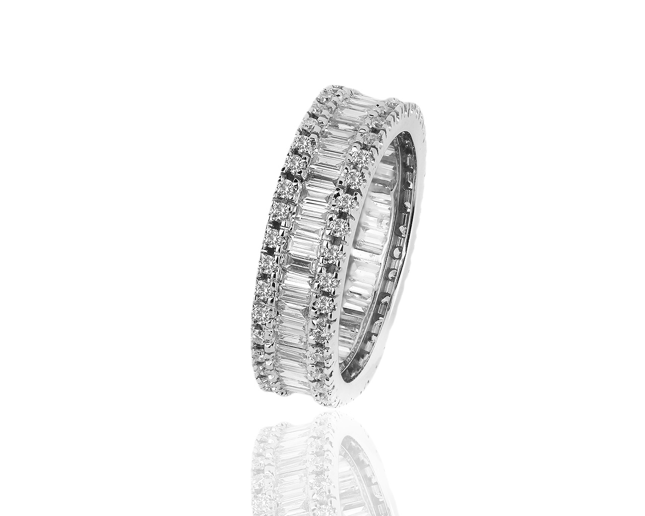 Престижное золотое кольцо с бриллиантами 2.55ct 150619/5