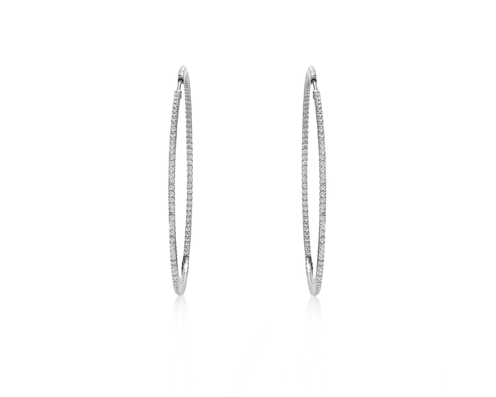 Оригинальные золотые серьги с бриллиантами 3.11ct Constantin Artmayer 040626/КМ357