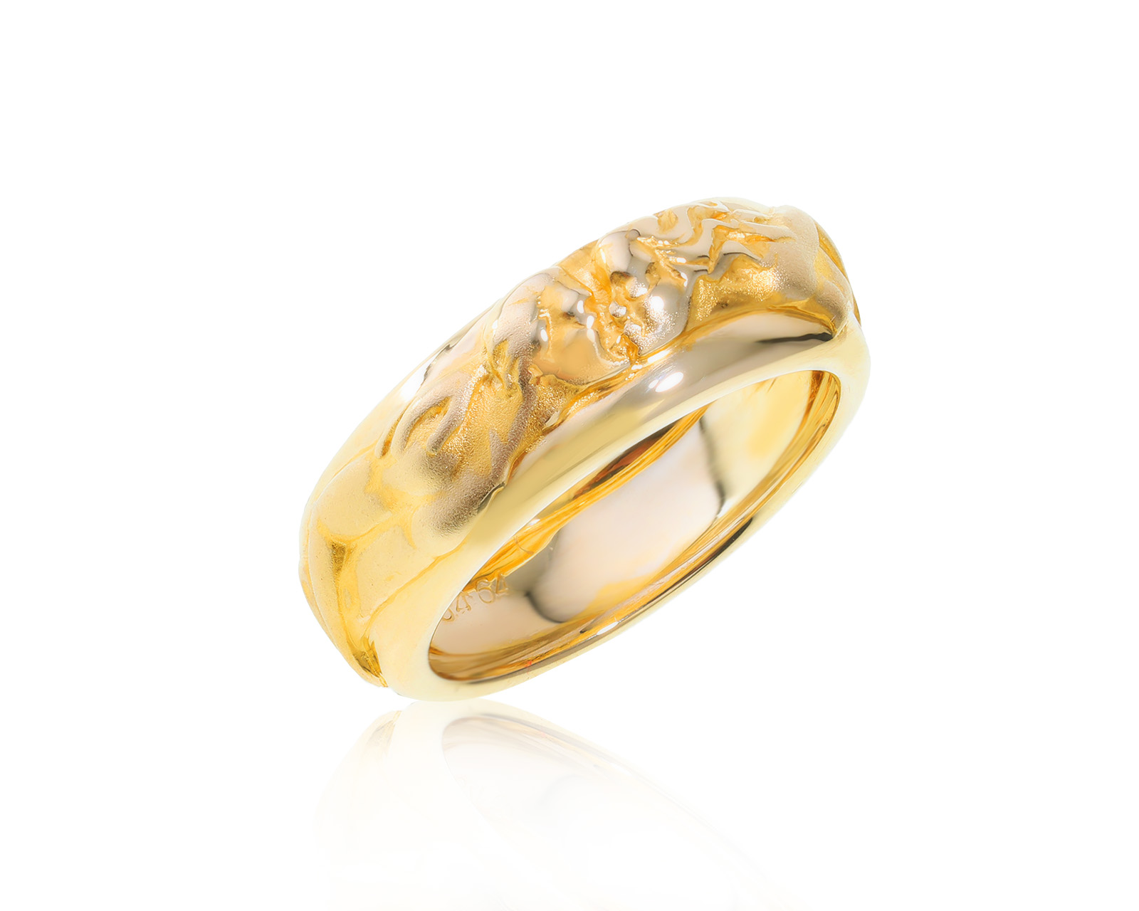 Оригинальное золотое кольцо Carrera y Carrera Promesa