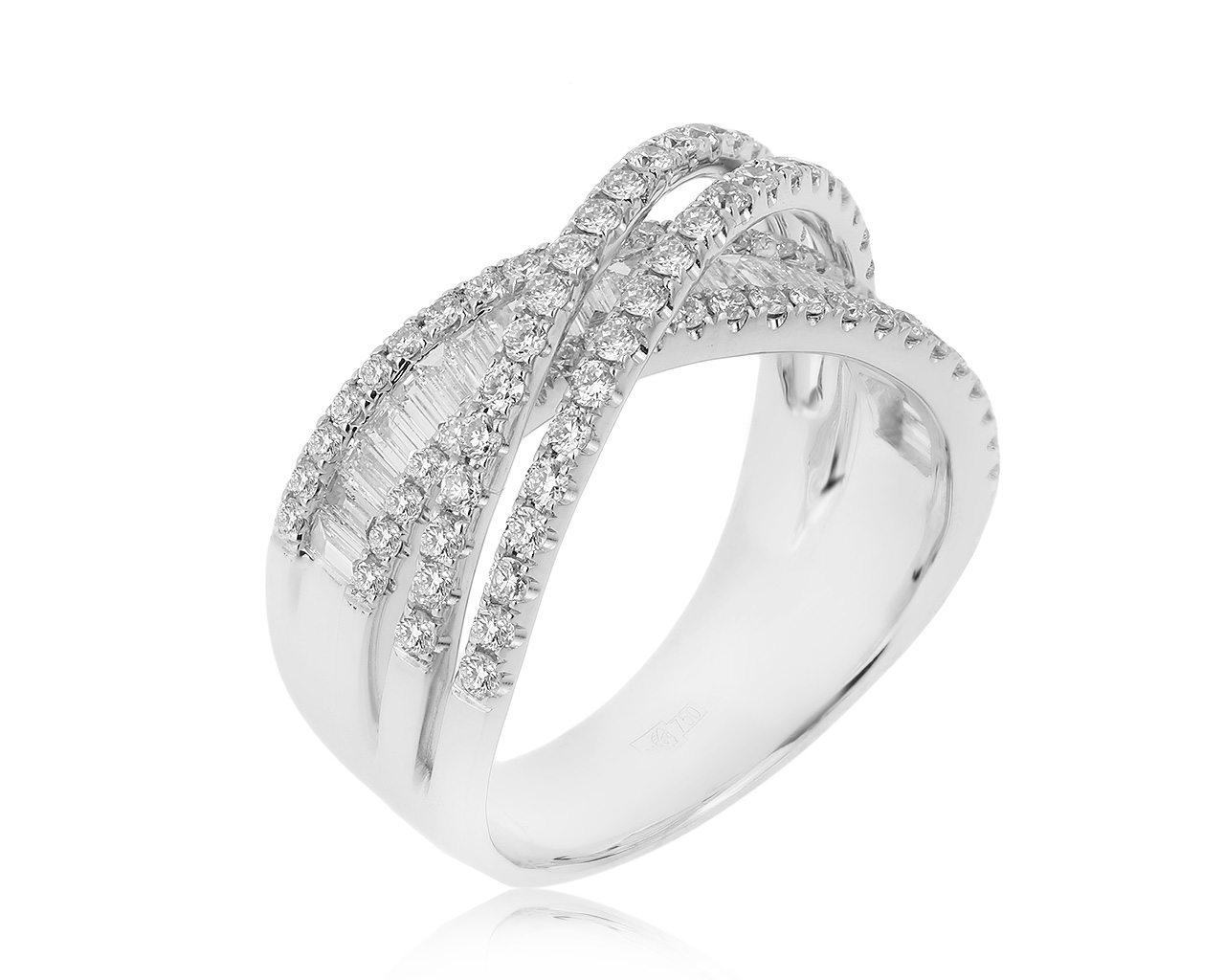 Оригинальное золотое кольцо с бриллиантами 1.37ct Roberto Bravo 201020/13 Оригинальное золотое кольцо с бриллиантами 1.37ct Roberto Bravo 201020/13