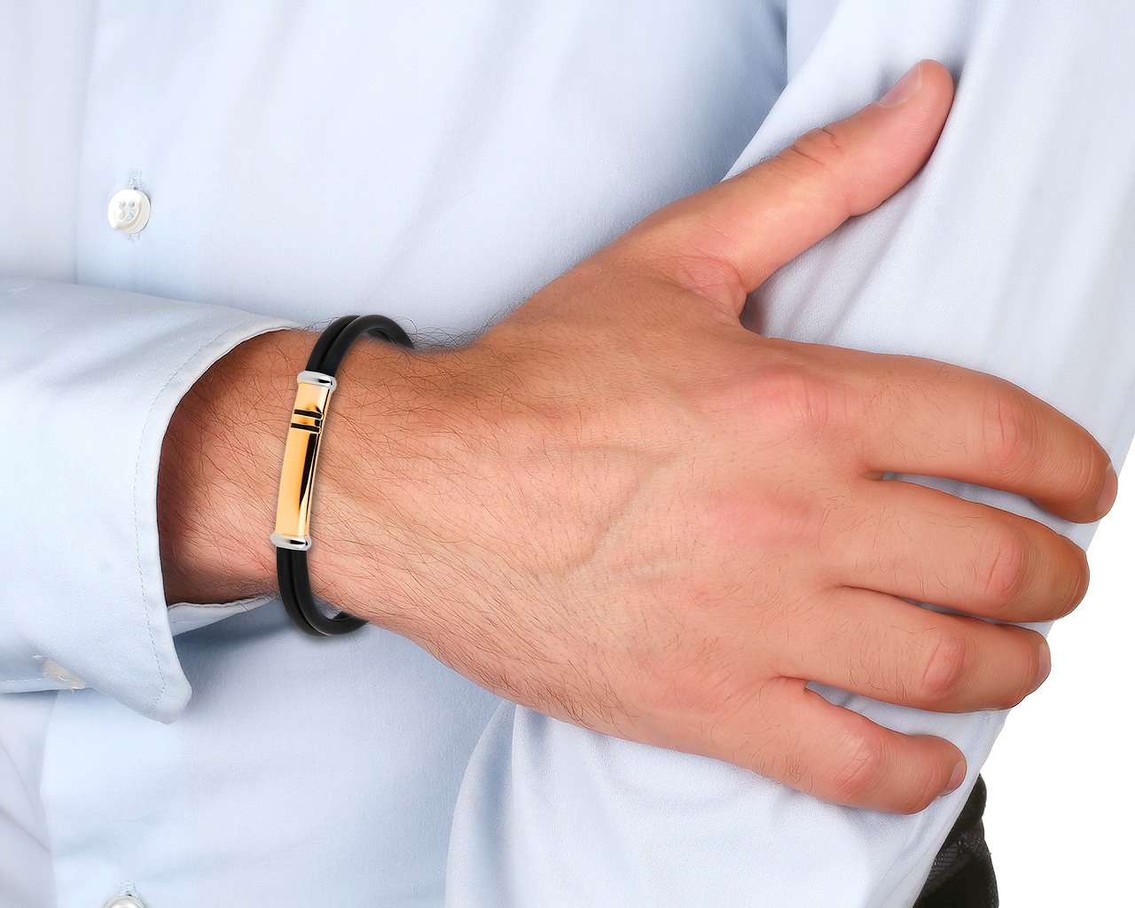 Оригинальный золотой браслет Sauro