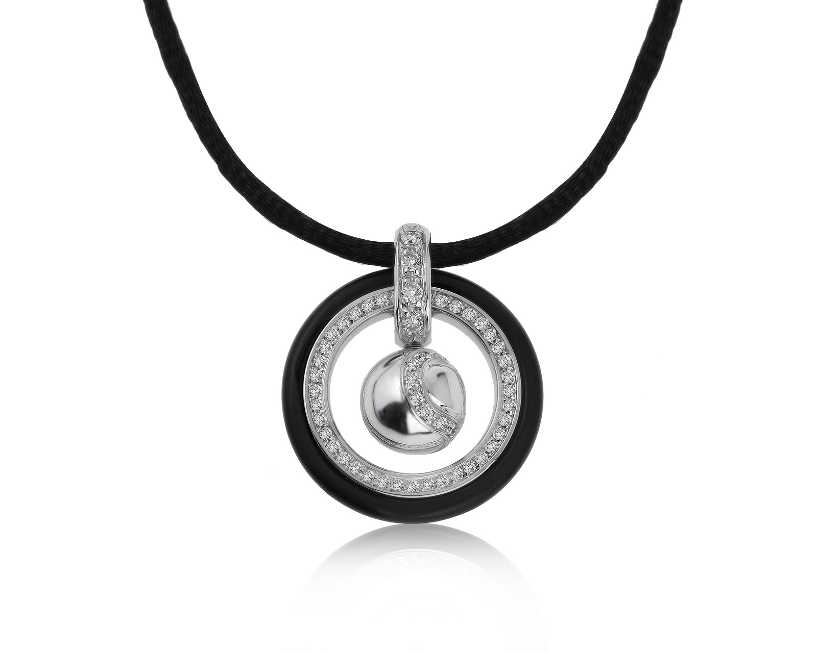 Оригинальный золотой кулон с бриллиантами 0.61ct Baraka 290721/2