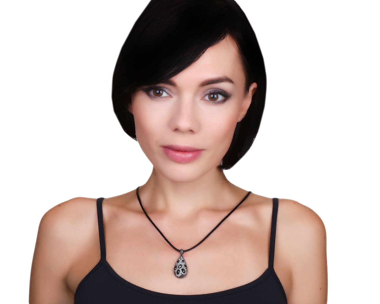 Оригинальный золотой кулон с бриллиантами 4.55ct Crivelli