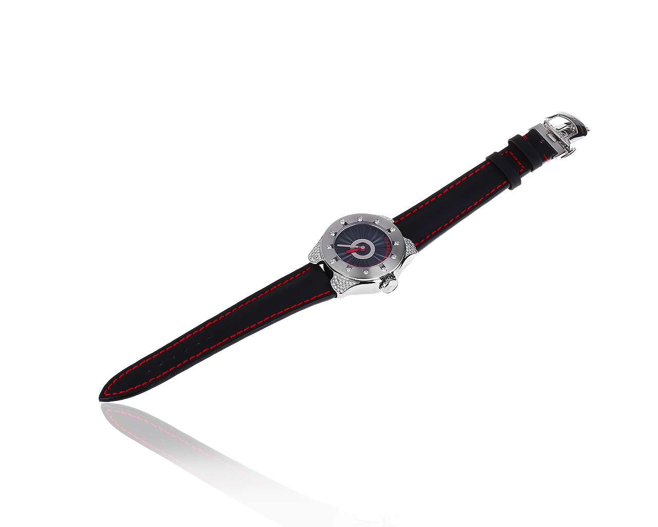 Оригинальные стальные часы с бриллиантами 1.32ct Carrera y Carrera 210819/16