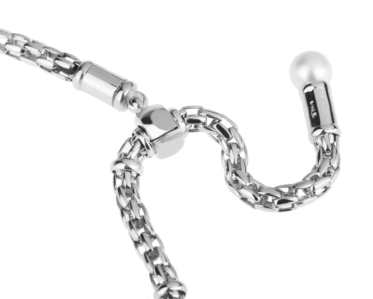 Изумительное золотое колье с жемчужиной Baraka 120618/7