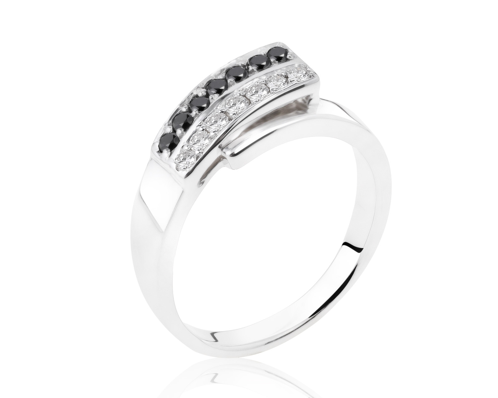 Модное золотое кольцо с бриллиантами 0.29ct 050321/20 Модное золотое кольцо с бриллиантами 0.29ct 050321/20