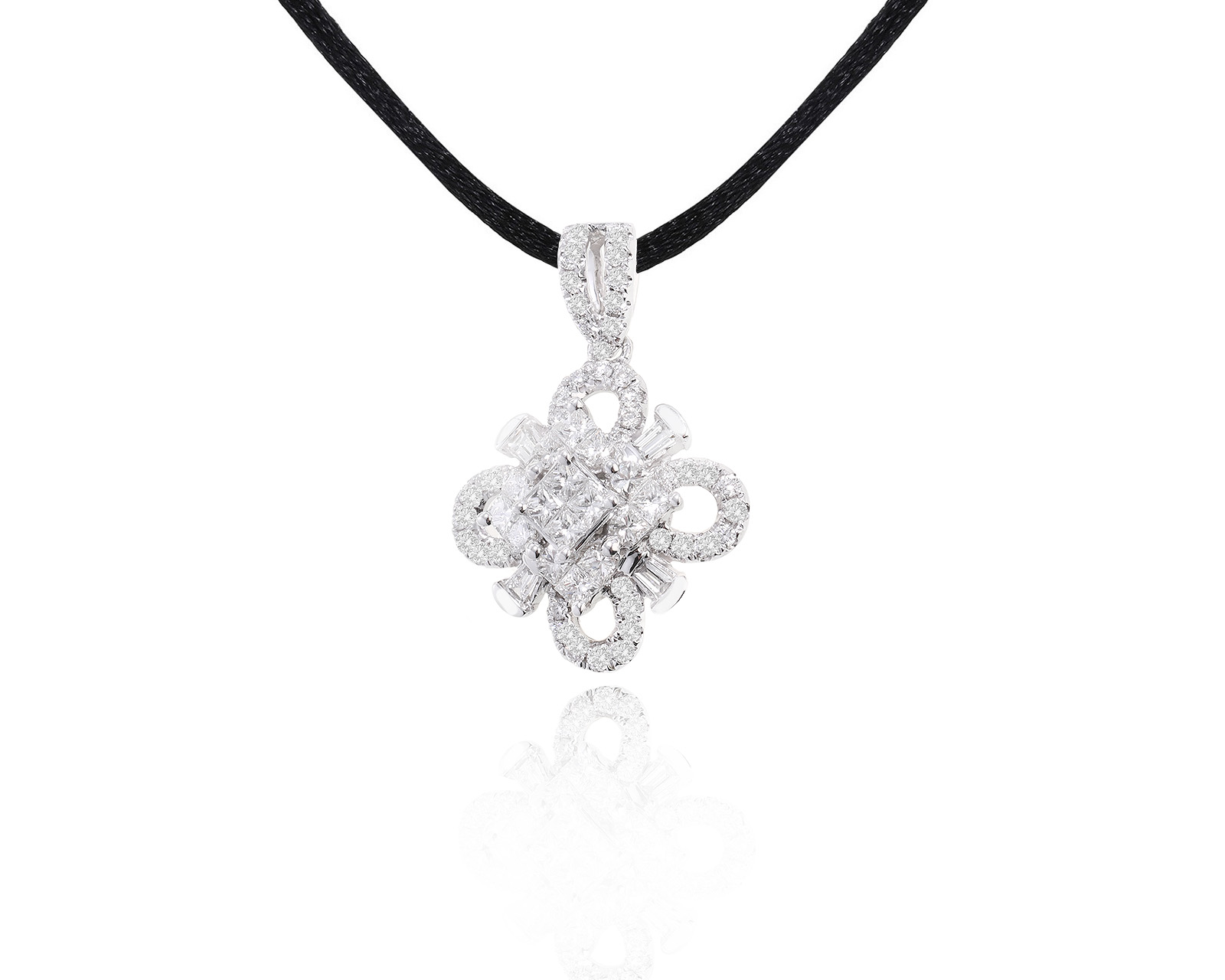 Золотой кулон с бриллиантами 1.16ct 260324/12